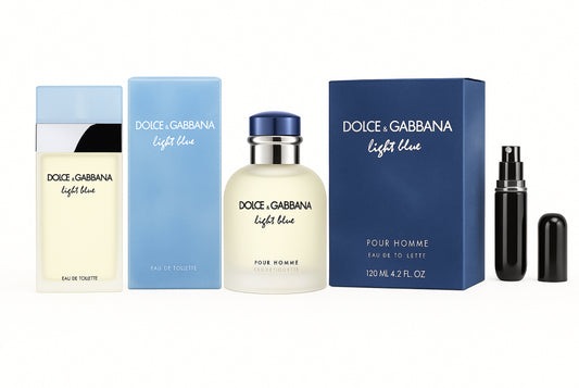 PROMO DUO LIGHT BLUE MEN Y FEM