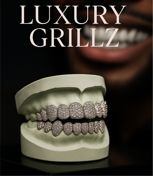GRILLZ PLATEADOS DE LUJO