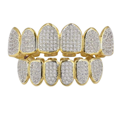 GRILLZ PLATEADOS DE LUJO