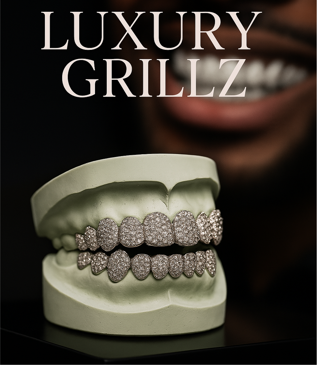 GRILLZ PLATEADOS DE LUJO